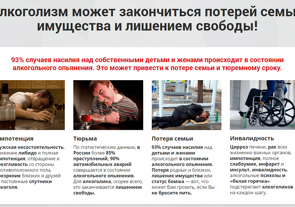 Факторы риска для жизни и здоровья граждан , возникающих при употреблении алкогольной продукции